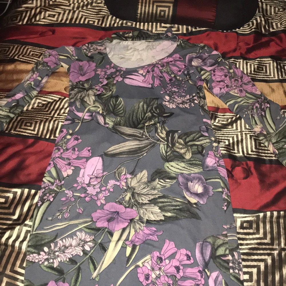 Floral Fashionnova Choker Dress